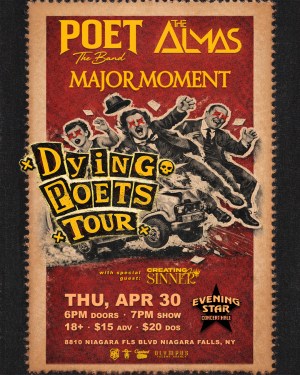 APR 30: The Almas // POET The Band // Major Moment