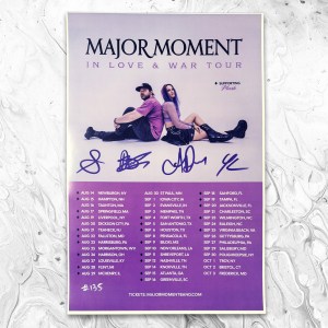 "In Love & War" Tour Poster (Signed!)